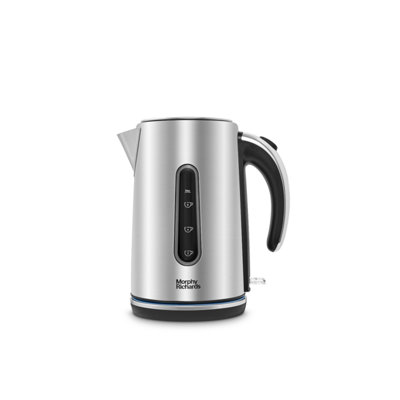 Morphy richards brushed stainless steel equip sale jug kettle