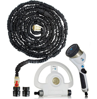 Morphy Richards Pure Rain Water Station Plus Set: inc 75ft Expandable Hose, Handheld Gun and Garden Sprinkler System