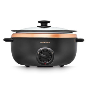 Morphy Richards Rose Gold Sear & Stew Slow Cooker 6.5L