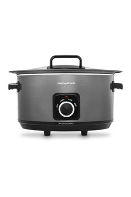 Morphy Richards Sear & Stew 6.5L Hinged Lid Slow Cooker