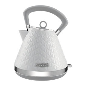 Morphy Richards Vector Pyramid Kettle White
