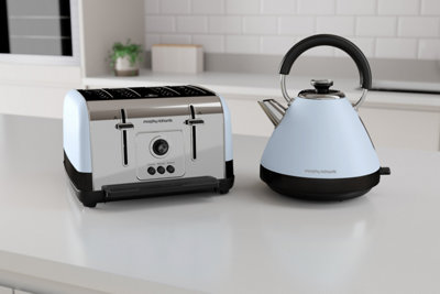 Morphy Richards Venture Kettle and Toaster Duck Egg Set