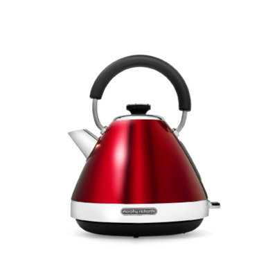 Buy Morphy Richards Venture Pyramid Kettle Red | DIY at B&Q