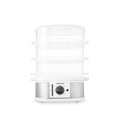 Morphy Richards White Electric Food Steamer DIY at B&Q