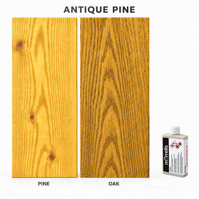 Morrells Light Fast Wood Stain - 100ml Sample - Antique Pine