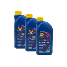 MORRIS 0W-30 Fully Synthetic Engine Oil BlueHDi PSA B71 2312 ACEA C2 3x1L