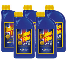 MORRIS 20W50 Mineral Classic Motor Engine Oil API CC/SF MIL-L-2104B 5x1L