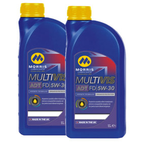 Morris 5w30 Fully Synthetic Engine Oil SL/CF ACEA A5/B5 Ford WSS-M2C913-D 2x1L