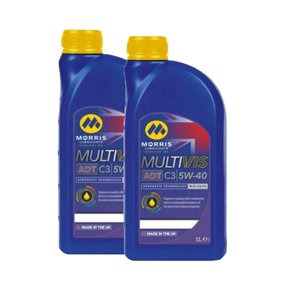 MORRIS 5W40 Fully Synthetic Engine Oil ACEA C3 Longlife-04 2x1L