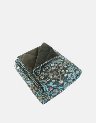 Morris & Co. Pet Blanket, Blackthorn Print, Plush Reverse, Machine Washable, 150cm x 100cm Price Comparisons | Compare The Build