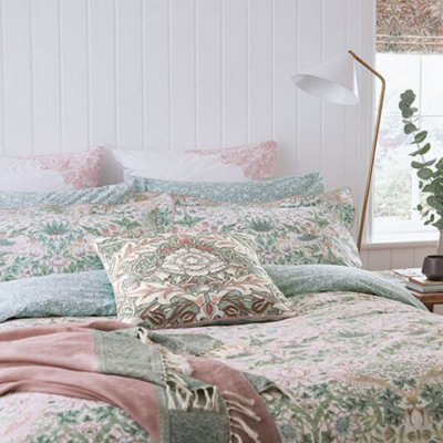 William Morris Upholstery Fabric by The Yard - Strawberry