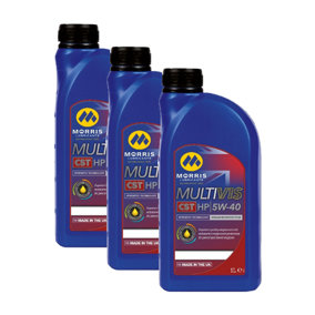 MORRIS CST 5L 5w40 Fully Synthetic Engine Oil ACEA A3 / B4 PSA B71 2300 3x1L