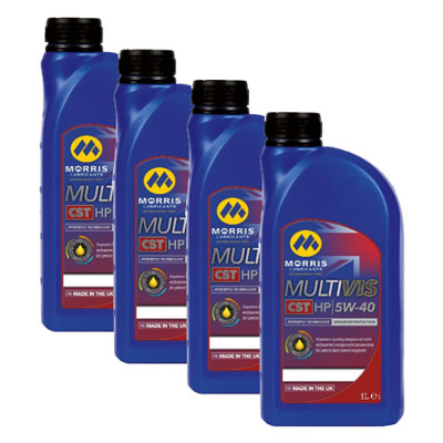 MORRIS CST 5w40 Fully Synthetic Engine Oil ACEA A3 / B4 PSA B71 2300 4x1L