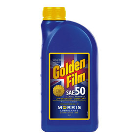 Morris Golden Film SAE 50 Classic Motor Oil for Petrol & Diesel Engines 1L