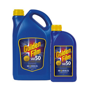 Morris Golden Film SAE 50 Classic Motor Oil for Petrol & Diesel Engines 6L