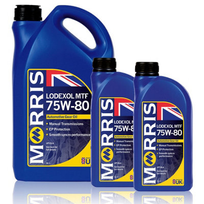 MORRIS MTF 75W-80 Manual Transmission Fluid Miniral Gear Oil API GL4 7L