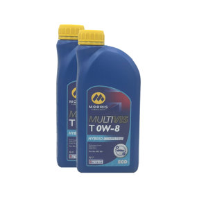Morris Multivis ECO T 0W-8 Fully Synthetic Engine Oil ILSAC GF-5 API SN 2x1L