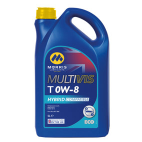 Morris Multivis ECO T 0W-8 Fully Synthetic Engine Oil ILSAC GF-5 API SN 5L