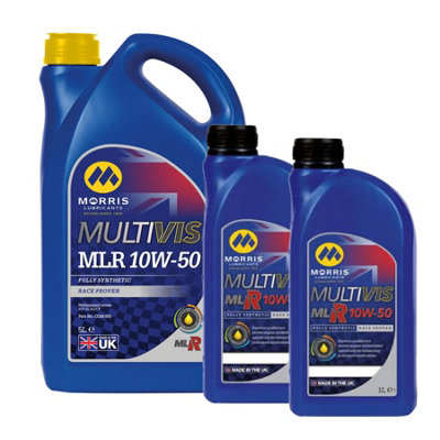 MORRIS Multivis MLR 10W-50 Fuly Synthetic Racing Engine Oil API SN / CF 7L