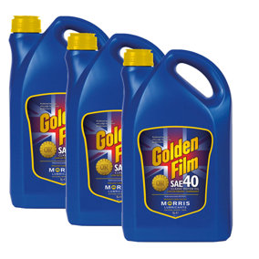 MORRIS  SAE 40 Classic Motor Oil  Low Detergent / Dispersant Lubricant 3x5L