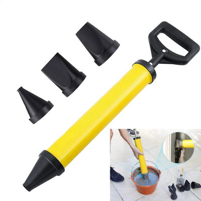 Mortar Gun Brick Pointing Grouting Cement Applicator 4 Nozzles