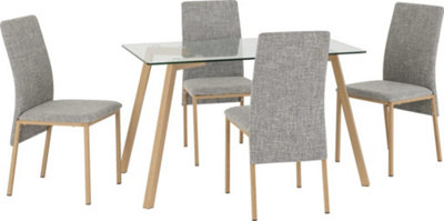 Clear on sale dining set