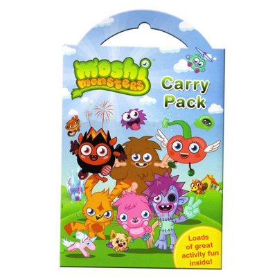 Moshi Monsters A4 Colouring Book Multicoloured (One Size)
