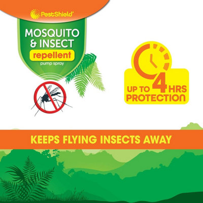 Mosquito & Insect Repellent Spray 4 Hour Protection Skin Barrier Spray ...