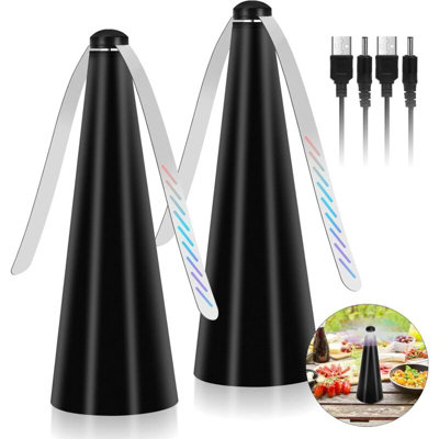 Mosquito Repellent Fan, 2Pc Insect Repellent Blades, Mosquito Repellent ...