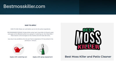 Moss Killer for Tarmac super concentrate 5Litre Tub