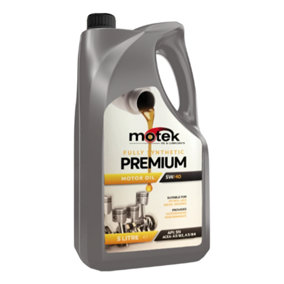 Motek Premium 5w40 Fully Synthetic 5 Litre Engine Oil