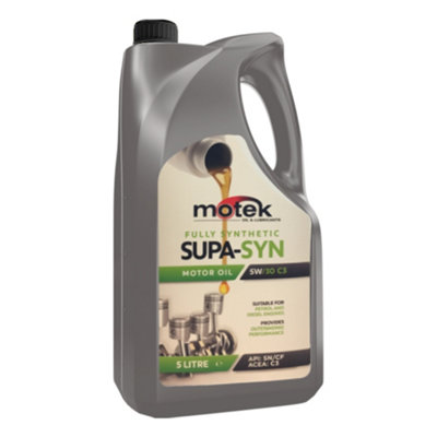 Motek Super Syn 5W30 Fully Synthetic Engine Oil 5 Litre