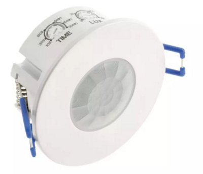 Motion Sensor 360 Degree Recessed PIR Occupancy Detector Light Switch IP20 LUX