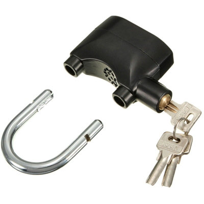 Motion Sensor Alarm Padlock Shed Garage Alarmed Heavy Duty Wireless ...