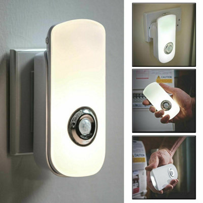 Night light torch motion outlet sensor