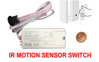 Motion Sensor Touchless On/Off Light Switch