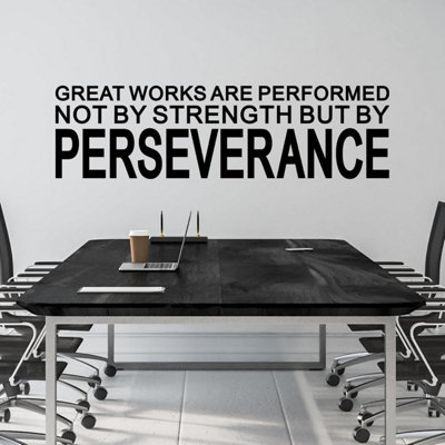 Motivational Quotes Wall Stickers Office Classroom Inspirational ...