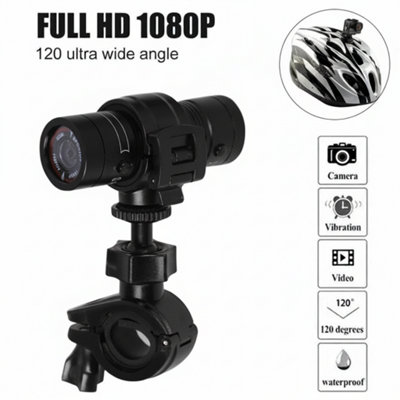 Motor Bike Camera Full HD 1080P DVR Motorcycle Action Helmet Sports ...