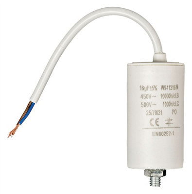 Motor Capacitor Start Capacitor 450V and Cable 16.0uf  450 V and cable