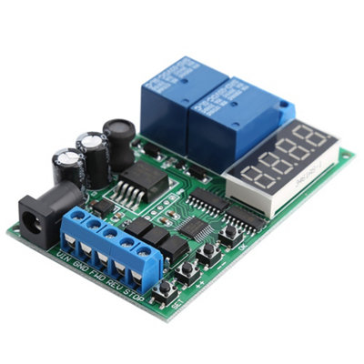 Motor Forward/Reverse Controller Timing Delay Time Cycles Relay