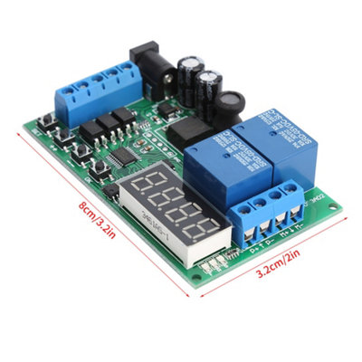 Motor Forward/Reverse Controller Timing Delay Time Cycles Relay