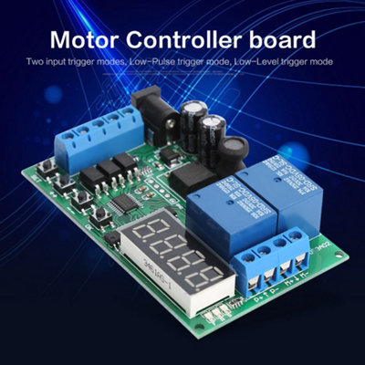 Motor Forward/Reverse Controller Timing Delay Time Cycles Relay