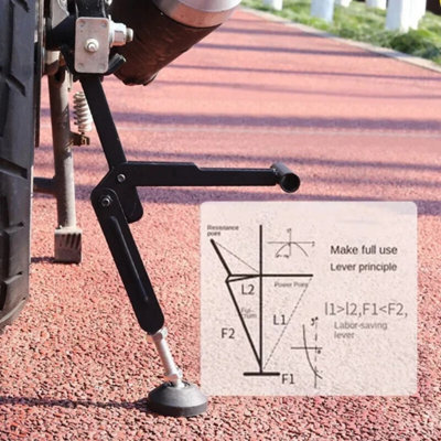 Motorbike Single Side Stand Motorcycle Front Rear Wheel Lift Stand Support