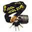 Motorcycle Bike Motorbike Security Chain Disc Lock Heavy Duty Padlock 1.1m