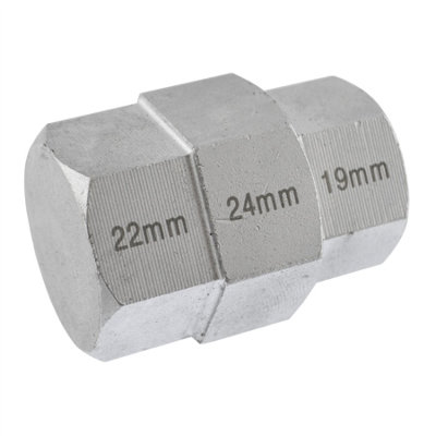 Motorcycle Front Wheel Bike Spindle Adaptor Wrench Hex Key 19mm / 22mm ...