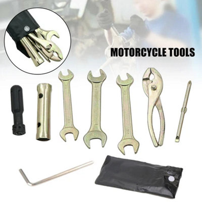 Motorcycle Tool Kit Universal Repair Set Honda Yamaha BMW
