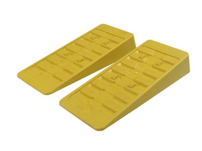 Motorhome Caravan Levelling Ramps 8 Ton X2 (Pair Heavy Duty Level Up Blocks Storage Bag)