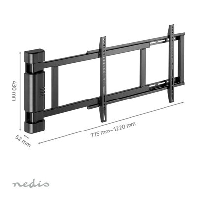 thumbnail image 2 of YnVISION Motorized TV Wall Mount For 32-65 Inch TVs – Remote Controlled Swing Out – Used Good 2 of 6
