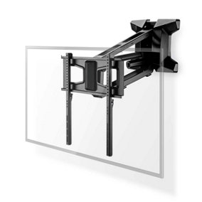 Motorised TV Wall Mount Bracket for 37-70" Screen, Rotatable, with Remote Control