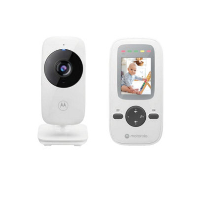 Motorola VM481 Video Baby Monitor & 2"" Display White